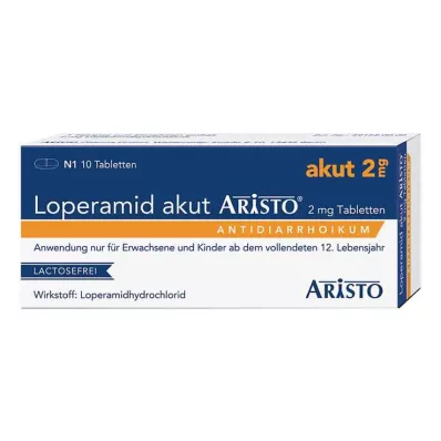Loperamide acute Aristo® 2 mg tablete, 10 kom Loperamide acute Aristo® 2 mg tablete, 10 kom