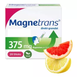 MAGNETRANS direct 375 mg granule, 20 kom