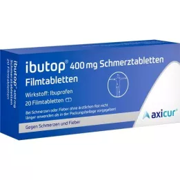 IBUTOP 400 mg tablete protiv bolova filmom obložene, 20 kom