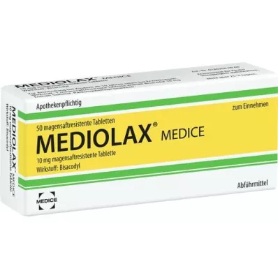 MEDIOLAX Medice gastrorezistentne tablete, 50 kom