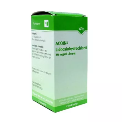 Acoin lidokain hidroklorid 40 mg / ml otopina, 50 ml