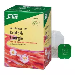 BACHBLÜTEN TEE Kraft &amp; Energy Bio Salus Fbtl., 15 kom