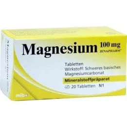 MAGNESIUM 100 mg Jenapharm tablete, 20 kom