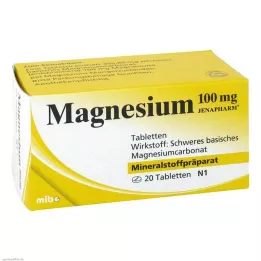 Magnezij 100 mg Jenapharm tablete, 20 kom