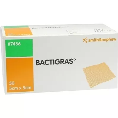 BACTIGRAS antiseptička parafinska gaza 5x5 cm, 50 kom