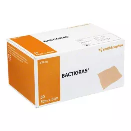 BACTIGRAS antiseptička parafinska gaza 5x5 cm, 50 kom