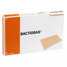 BACTIGRAS antiseptička parafinska gaza 15x20 cm, 10 kom