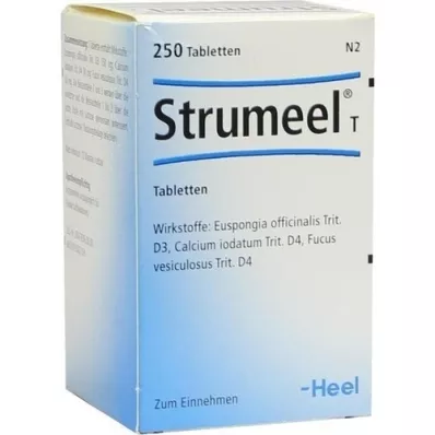 STRUMEEL T tablete, 250 kom
