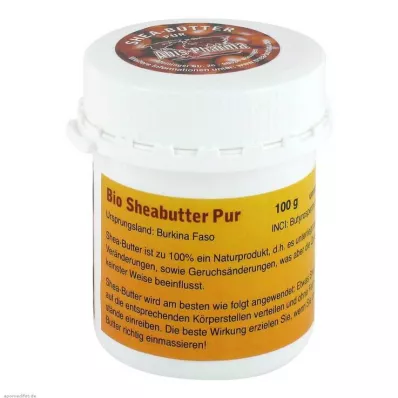 SHEABUTTER Bio Pur nerafinirano, 100 g