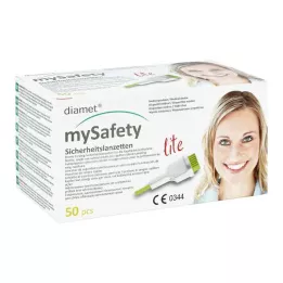 DIAMET lite sigurnosne lancete 29 G 1,5 mm, 50 kom