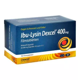 IBU-LYSIN Dexcel 400 mg filmom obložene tablete, 50 kom