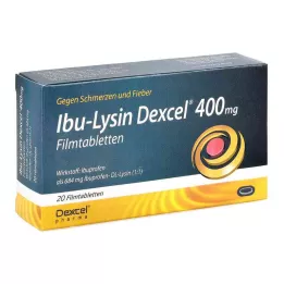 IBU-LYSIN Dexcel 400 mg filmom obložene tablete, 20 kom