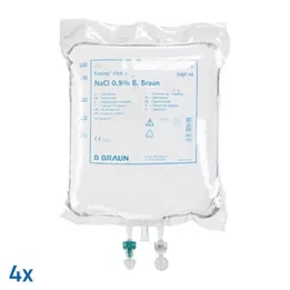 KOCHSALZLÖSUNG 0,9% B.Braun deterdžent za suđe Ecob.Click, 4x3000 ml