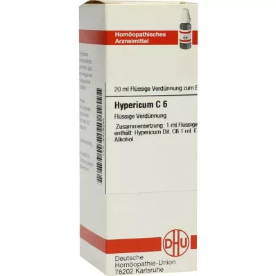 HYPERICUM C 6 razrjeđenje, 20 ml