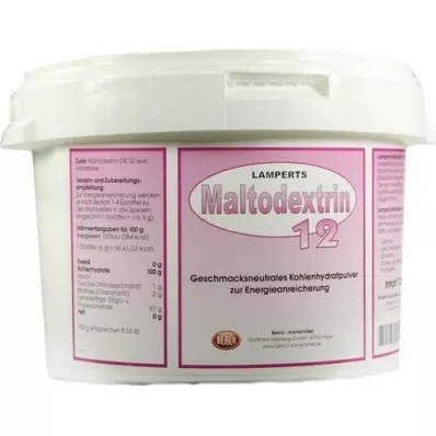 MALTODEXTRIN 12 Lamperts pudera, 1200 g