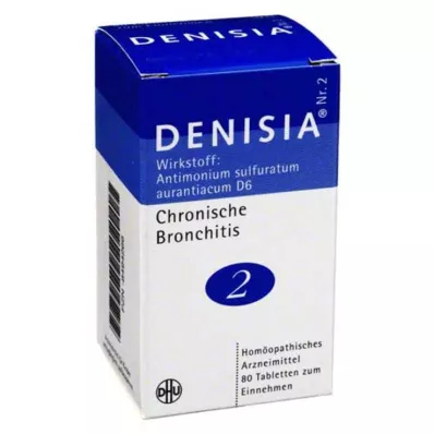 DENISIA 2 tablete za kronični bronhitis, 80 kom DENISIA 2 tablete za kronični bronhitis, 80 kom