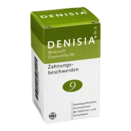 DENISIA 9 tableta protiv nicanja zubića, 80 kom