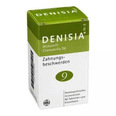 DENISIA 9 tableta protiv nicanja zubića, 80 kom