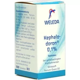 KEPHALODORON 0,1% tablete, 100 kom