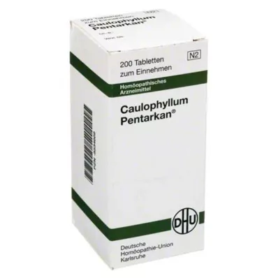 DHU Caulophyllum Pentarkan tablete, 200 kom