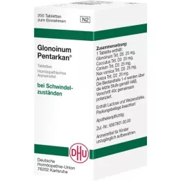 GLONOINUM PENTARKAN Tablete, 200 kom