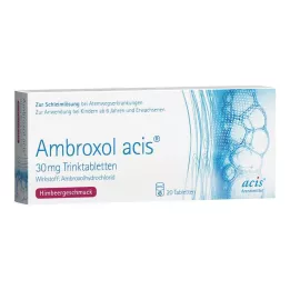 AMBROXOL acis 30 mg tablete za piće, 20 kom