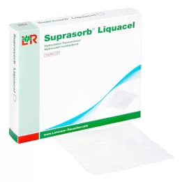 SUPRASORB Liquacel hydroact fiber konektor 15x15 cm, 4 kom