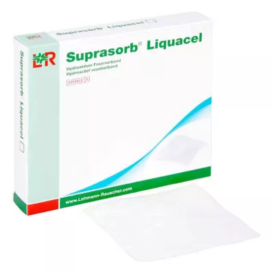 SUPRASORB Liquacel hydroact fiber konektor 15x15 cm, 4 kom SUPRASORB Liquacel hydroact fiber konektor 15x15 cm, 4 kom