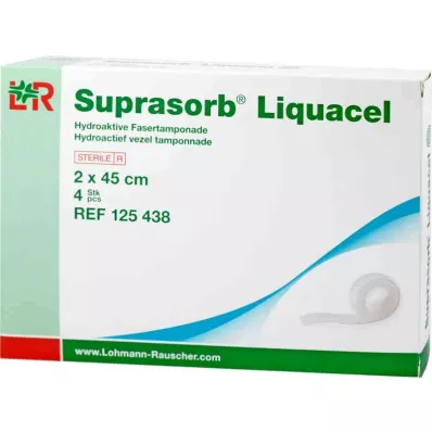 SUPRASORB Liquacel hydroact fiber konektor 2x45 cm, 4 kom SUPRASORB Liquacel hydroact fiber konektor 2x45 cm, 4 kom