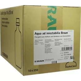 AQUA AD injectabilia Ecoflac Plus otopina za infuziju, 10x250 ml