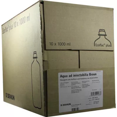 Aqua AD Injectabilia Ecoflac Plus otopina za infuziju, 10X1000 ml