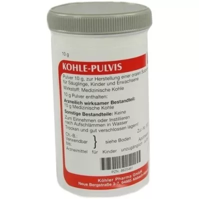 KOHLE pulvis prah, 10 g