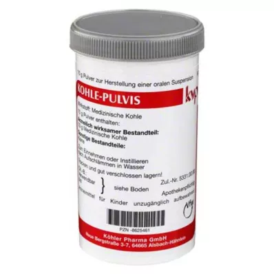 KOHLE pulvis prah, 10 g