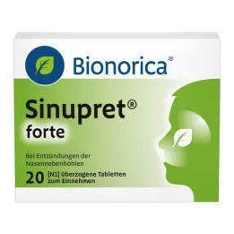 SINUPRET forte obložene tablete, 20 kom