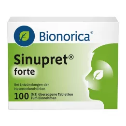 SINUPRET forte obložene tablete, 100 kom