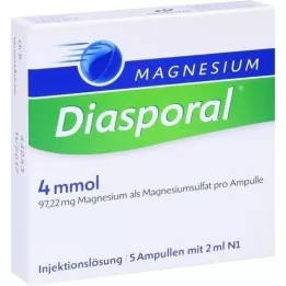 MAGNESIUM DIASPORAL Ampule od 4 mmol, 5X2 ml