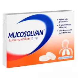MUCOSOLVAN Pastile 15 mg, 20 kom