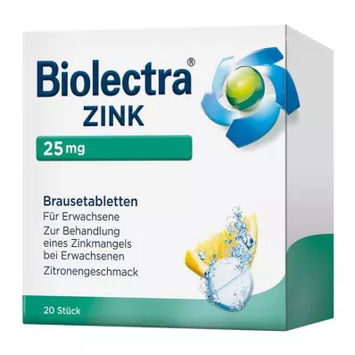 Biolectra cink šumeće tablete, 20 kom