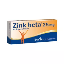 Cink Beta 25 šumeće tablete, 40 kom