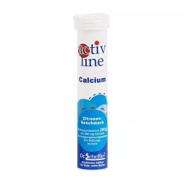 ACTIVLINE Calcium lemon šumeće tablete, 20 kom