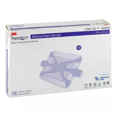 TEGADERM Rubnik od silikonske pjene FK 10x10 cm, 10 kom