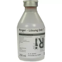 RINGER LÖSUNG DAB 7 plastičnih, 250 ml