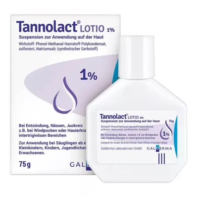 Tannolact lotio, 75 g