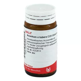 ACONITUM E tubere D 20 globula, 20 g