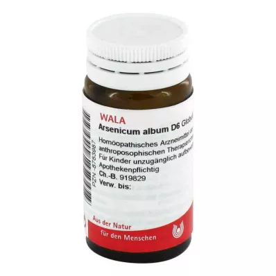 Arsenicum album D6 globule (20 g) Arsenicum album D6 globule (20 g)