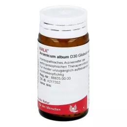 ARSENICUM ALBUM D 30 globula, 20 g