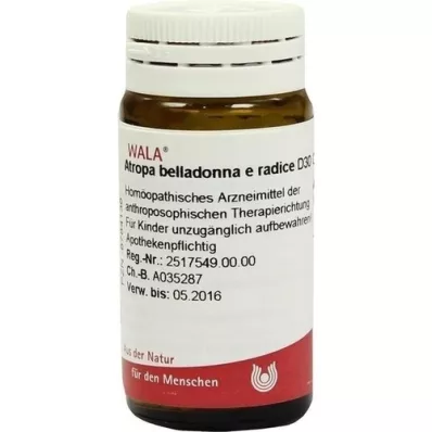 ATROPA belladonna e Radix D 30 globula, 20 g