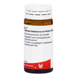 ATROPA belladonna ex Herba D 3 kuglice, 20 g