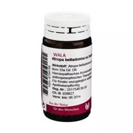 ATROPA belladonna ex Herba D 6 kuglica, 20 g