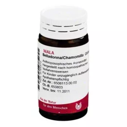 BELLADONNA CHAMOMILLA Globule, 20 g